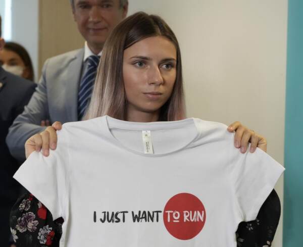 Krystsina Tsimanouskaya