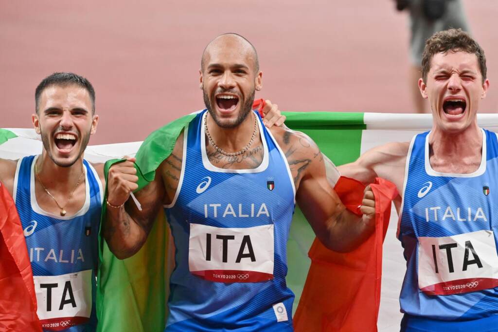 Galleria foto 'Storico oro nella 4×100 a Tokyo 2020 per Patta, Desalu, Jacobs e Tortu – FOTOGALLERY' - foto 8