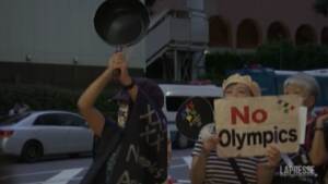 Tokyo, ancora proteste contro i Giochi Olimpici