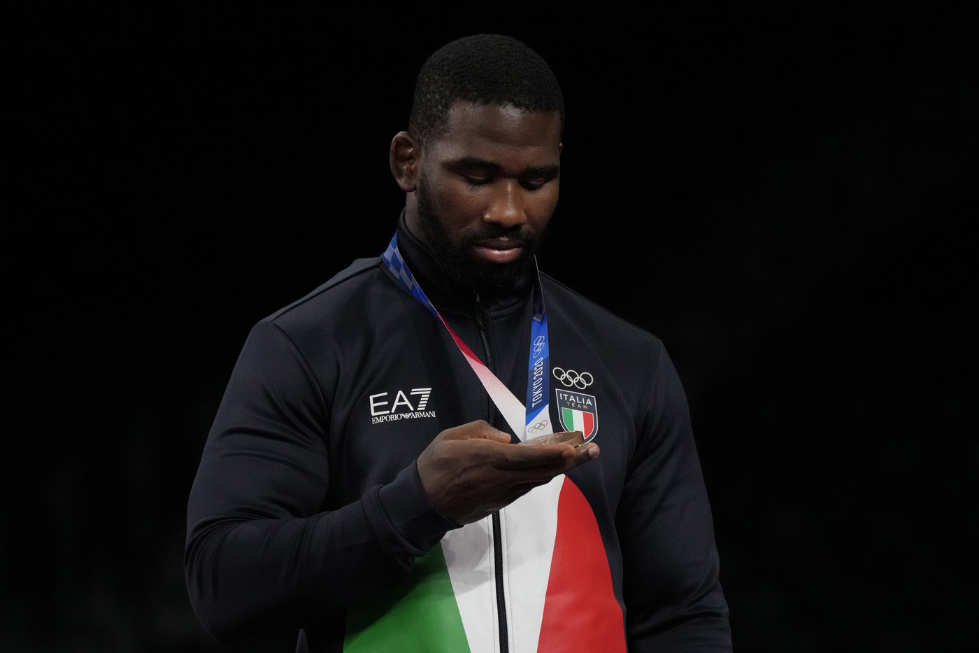 Tokyo 2020, l'italiano Conyedo conquista il bronzo nella lotta libera 97 kg