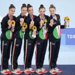 Tokyo 2020: dalla ginnastica ritmica la medaglia numero 40, bronzo per le Farfalle azzurre