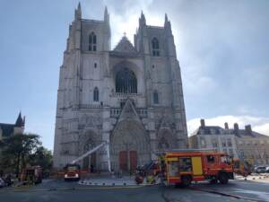 France Cathedral Fire
