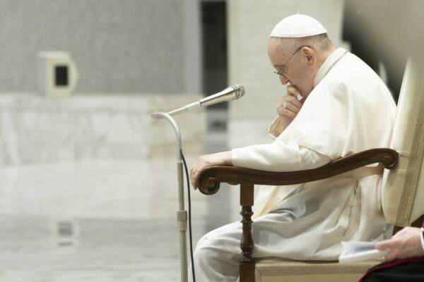 L'udienza generale del mercoledì di Papa Francesco nell’Aula Paolo VI