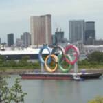 Tokyo 2020, rimosso il simbolo gigante delle Olimpiadi