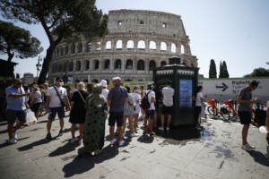 Roma, picco di caldo per Lucifero