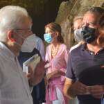 Mattarella ad Alghero, visita a sorpresa la Grotta di Nettuno