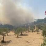 Incendi in Sicilia: canadair in azione anche nel Ragusano
