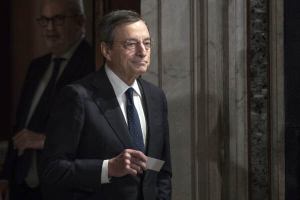 Quirinale - Cerimonia per lo scambio di auguri con le alte cariche dello Stato
