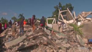 Terremoto ad Haiti, continua la ricerca di superstiti sotto le macerie