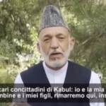 Afghanistan, ex presidente Karzai: “Io resto a Kabul. Speriamo di risolvere tutto in modo pacifico”