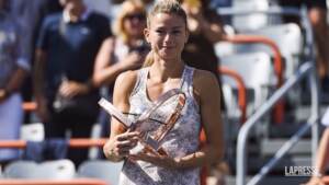 Tennis: Camila Giorgi trionfa a Montreal
