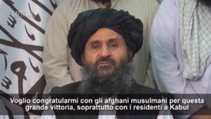 Afghanistan, i talebani: “Vittoria grazie all’aiuto di Dio, non ci renda arroganti”