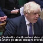 Afghanistan, Johnson: “Giudicheremo il regime dei talebani dalle loro azioni”