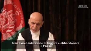 Afghanistan, Ghani promette: “Tornerò e continuerò a combattere”