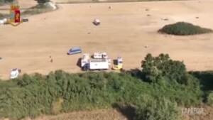 Viterbo: il rave party è terminato, lo sgombero da parte della polizia