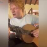 Ed Sheeran annuncia il nuovo album e intona un pezzo del nuovo singolo