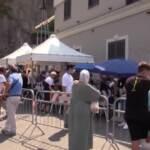 Covid: vaccini in spiaggia a Meta di Sorrento