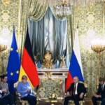 Merkel-Putin, alla cancelliera suona il cellulare durante il vertice