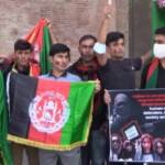 Roma, manifesta la comunità afghana: “Non abbandonate il nostro popolo”