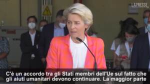 Afghanistan, Von der Leyen: “Offrire un modo sicuro per entrare in Ue”
