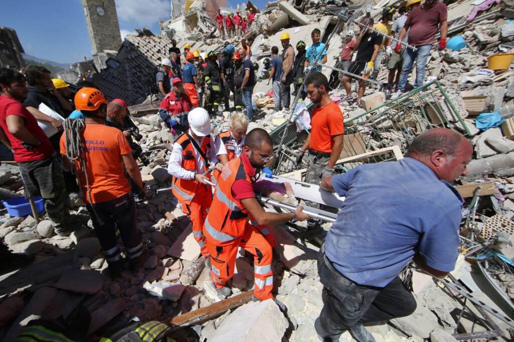Galleria foto 'Cinque anni dal terremoto che ha devastato Amatrice – Le immagini' - foto 13