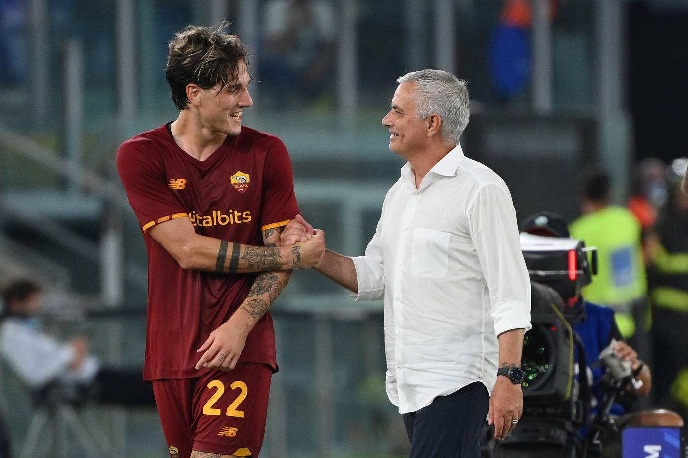 Calcio, Special Roma ai gironi di Conference League. Zaniolo ritrova gol