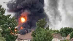 Gran Bretagna: enorme incendio a Leamington, nell’Inghilterra centrale