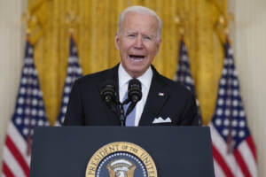 Afghanistan, il presidente americano Joe Biden in conferenza stampa