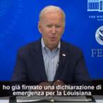 Usa, l’avviso di Biden agli americani: “State attenti e preparatevi, Ida si avvicina rapidamente”