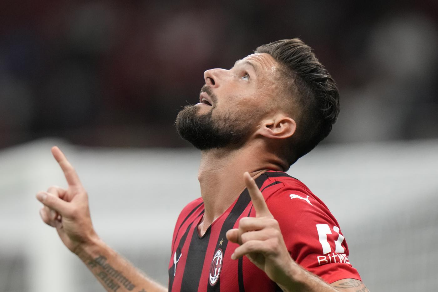 Serie A, Milan cala poker al Cagliari: Giroud si presenta a San Siro con doppietta