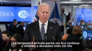 Usa, Biden: “Ida sarà uragano devastante, ci prepariamo al peggio”