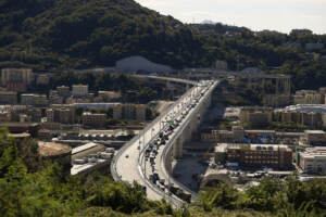 Apertura al traffico del nuovo ponte Genova San Giorgio