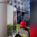 Incendio Milano, gli inquilini rientrano nelle case distrutte dalle fiamme