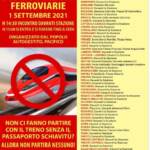 I “No Green pass” pronti al blocco delle stazioni ferroviarie