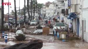 Spagna, violenta inondazione devasta Alcanar