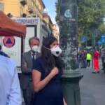 Torino, sul luogo dell’incendio la sindaca Appendino
