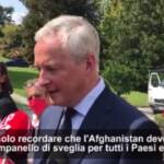 Afghanistan, Le Maire: “Deve essere una sveglia per tutti noi”