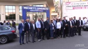 Roma, Michetti presenta i candidati del Centrodestra alla presidenza dei XV Municipi
