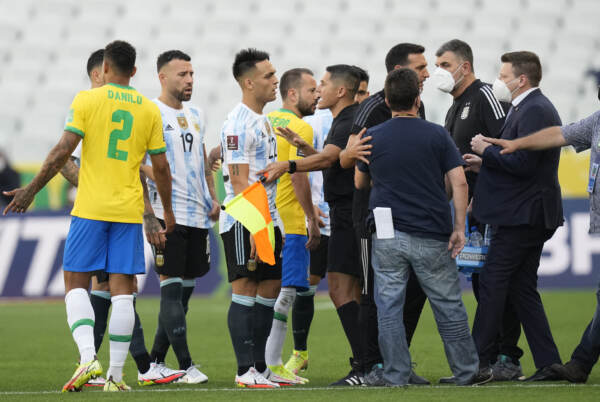 Brasile vs Argentina - Qualificazioni Mondiali Qatar 2022: sospesa dalle autorità sanitarie