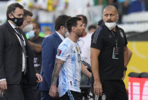 Brasile vs Argentina - Qualificazioni Mondiali Qatar 2022: sospesa dalle autorità sanitarie