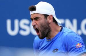 Matteo Berrettini ai quarti di final degli Us Open 2021