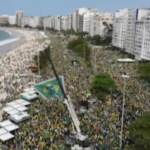 Brasile, a Rio de Janeiro in piazza migliaia di sostenitori di Bolsonaro