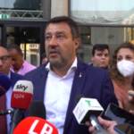 Salvini: “Zan ha visto un deputato leghista che baciava un uomo? E’ un guardone”