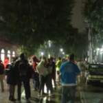 Terremoto Messico, le persone in strada subito dopo la scossa