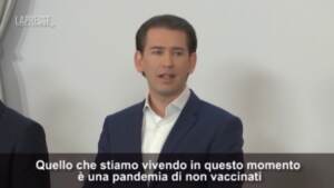 Covid, Kurz: “Chi non si vaccina prima o poi s’infetta”