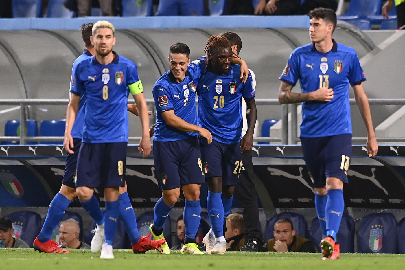 Qatar 2022: l’Italia si riscatta, ‘manita’ alla Lituania. Doppietta di Kean Qatar 2022: l’Italia si riscatta, ‘manita’ alla Lituania. Doppietta di Kean