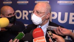 Amministrative, De Luca: “Mi auguro che la nuova giunta non perda tempo”