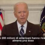 Usa, Biden agli americani non vaccinati: “La nostra pazienza sta finendo”