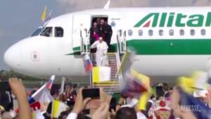 Papa Francesco è arrivato a Bratislava