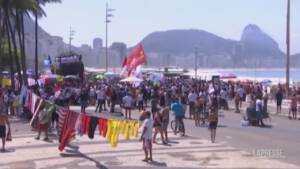 Brasile, proteste anti-Bolsonaro a San Paolo e Rio de Janeiro